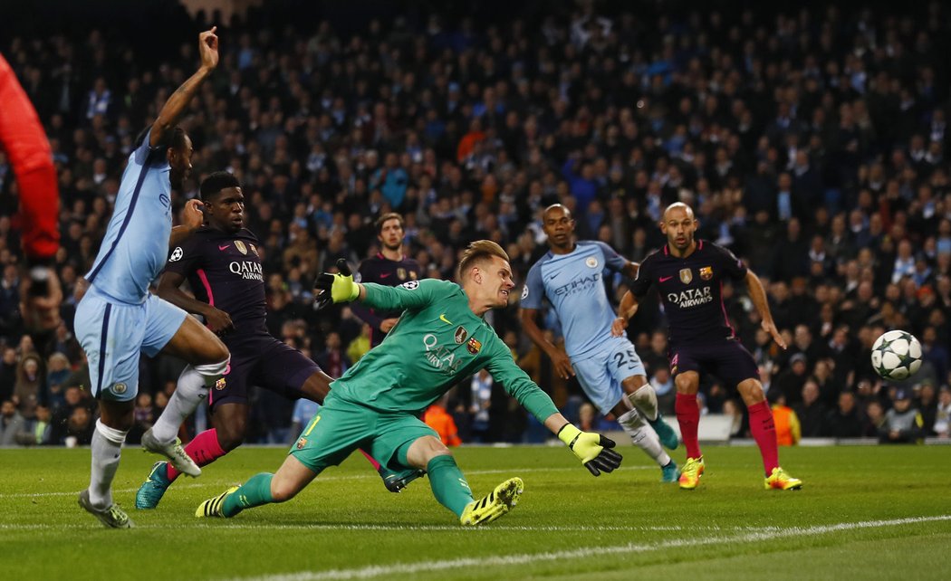  Vyrovnávací gól domácího Manchesteru City