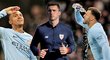 Drazí obránci, které si v posledním roce pořídili v Manchesteru City - Danilo, Aymeric Laporte a Kyle Walker