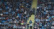 Prázdné sedačky jsou k vidění i během domácích zápasů Manchesteru City