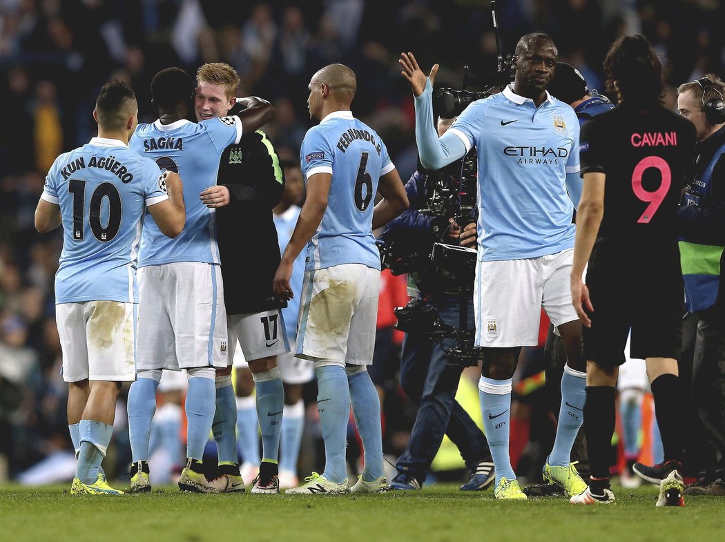 Manchester City slaví postup do semifinále Ligy mistrů