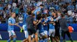 Fotbalisté Manchesteru City poprvé vyhráli Superpohár UEFA, Sevillu udolali až na penalty