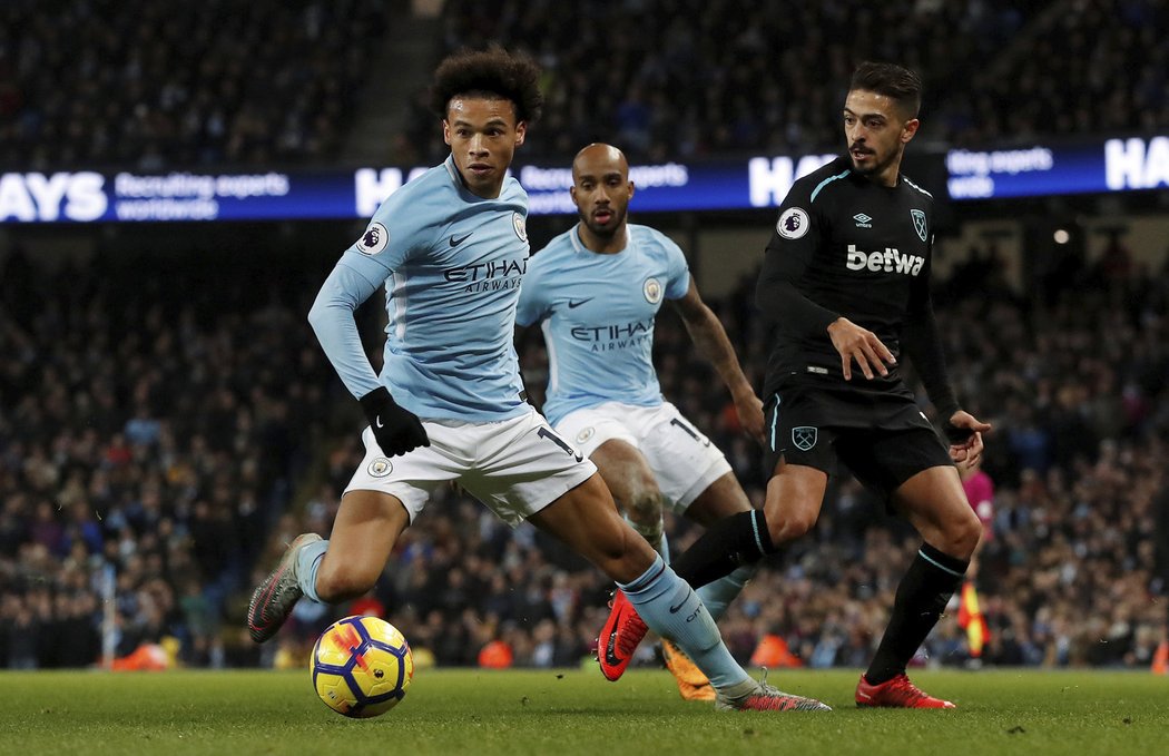 Manchester City se na výhru nad West Hamem hodně nadřel