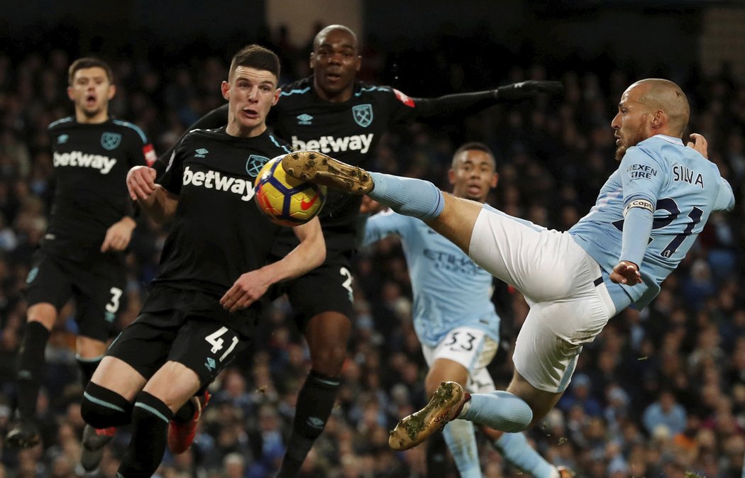 Manchester City se na výhru nad West Hamem hodně nadřel