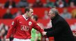 Wayne Rooney  v dobách, kdy to s ním kouč Alex Ferguson neměl vůbec lehké.