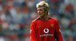 David Beckham v dresu Manchesteru United David Beckham v dresu Manchesteru United