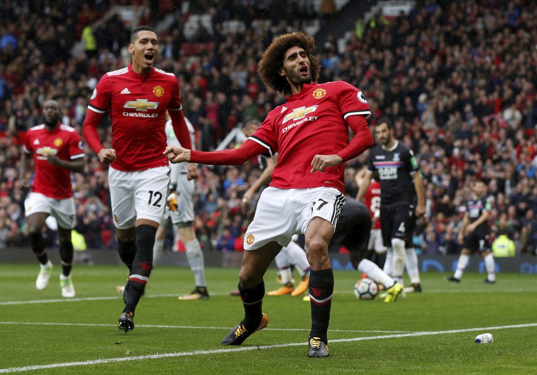  Marouane Fellaini se postaral o dva góly United