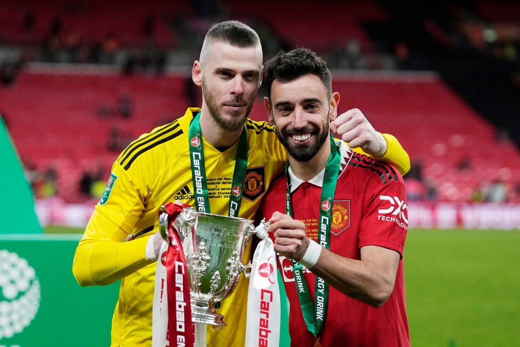 David De Gea a Bruno Fernandes