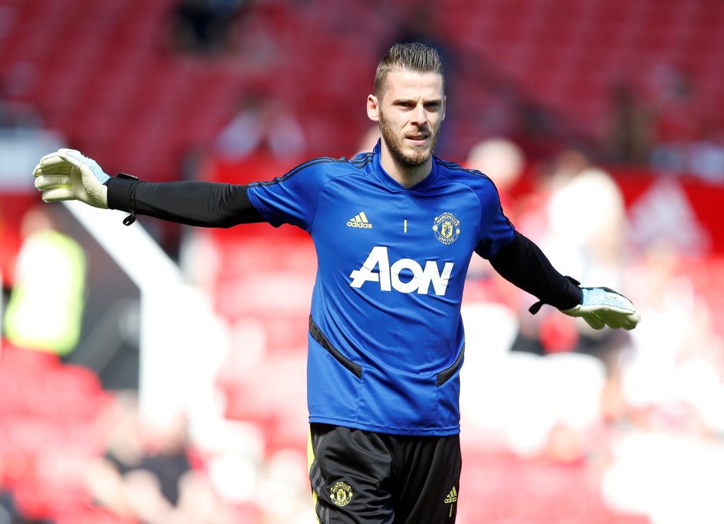 Španělský brankář David de Gea prodloužil smlouvu s Manchesterem United do června 2023