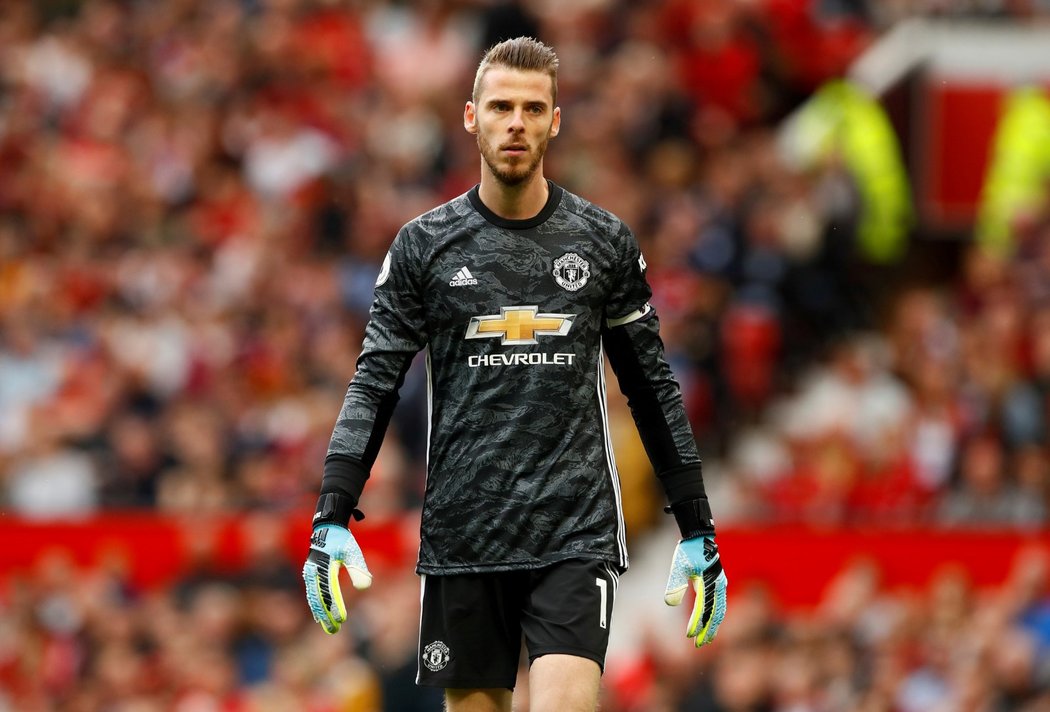 Španělský brankář David de Gea prodloužil smlouvu s Manchesterem United do června 2023