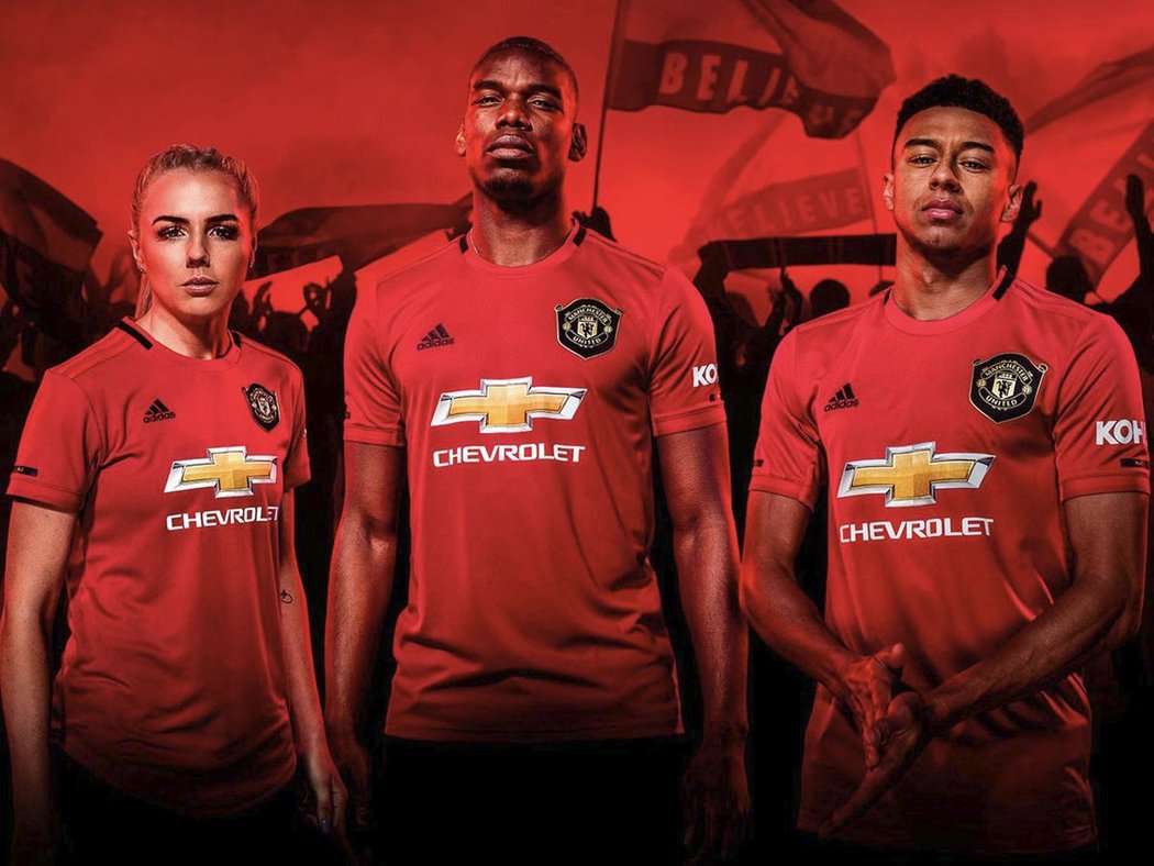 Domácí dres Manchesteru United