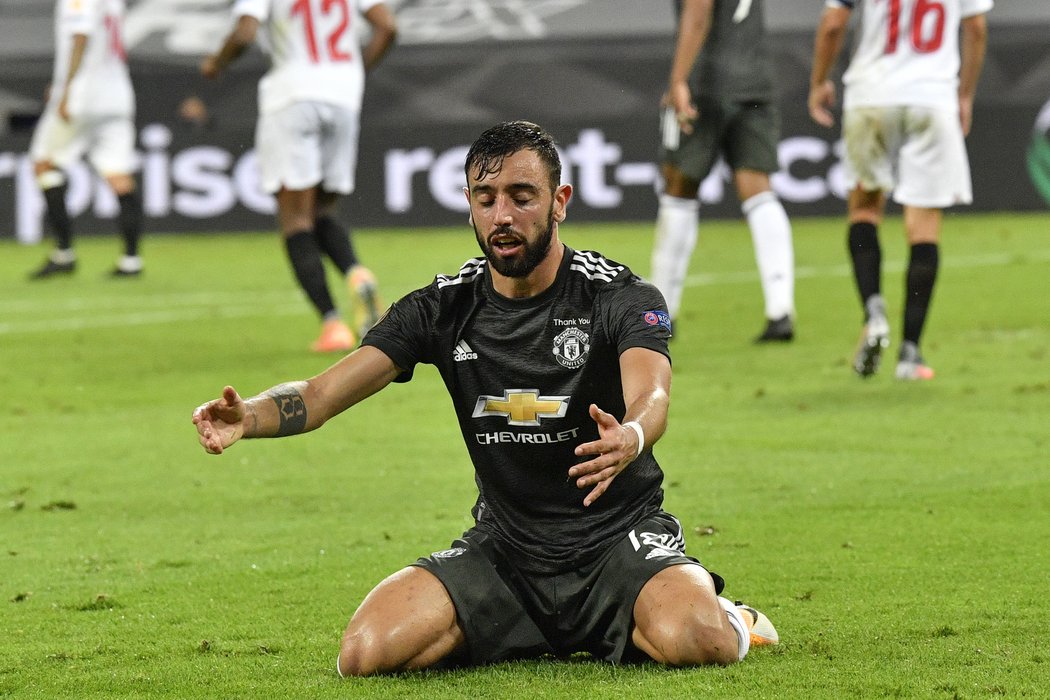 Bruno Fernandes otevřel skóre zápasu, ale co mu to bylo platné...