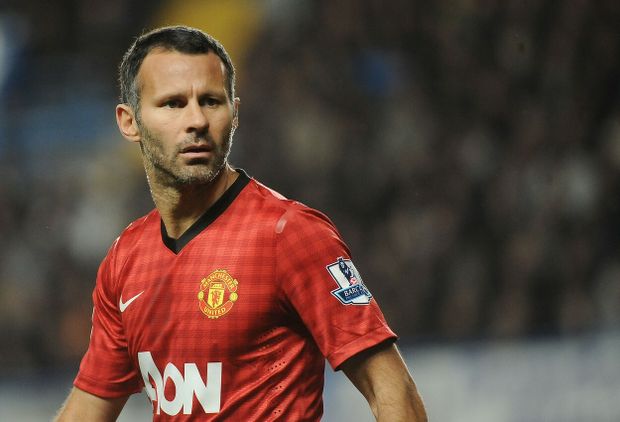 Ryan Giggs v dresu Manchesteru United Ryan Giggs v dresu Manchesteru United