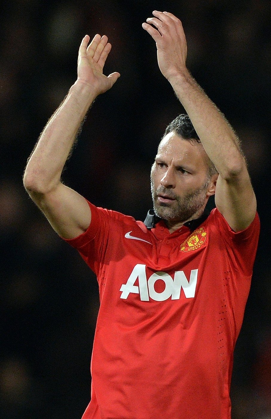 Ryan Giggs je legendou Manchesteru United