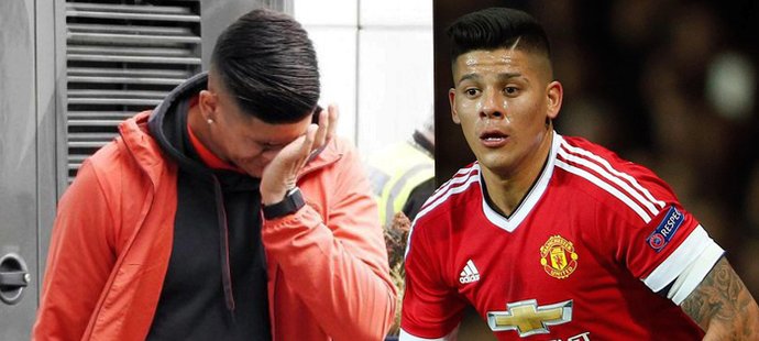 Obránce Marcos Rojo oplakává zesnulého bratrance