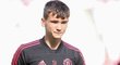 19letý Matěj Kovář si po necelém roce pobytu ve fotbalové akademii Manchesteru United vybudoval pozici brankářské jedničky v juniorském týmu