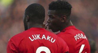 United řeší spor. Pogba penaltou naštval Lukaka, zasáhl Solskjaer