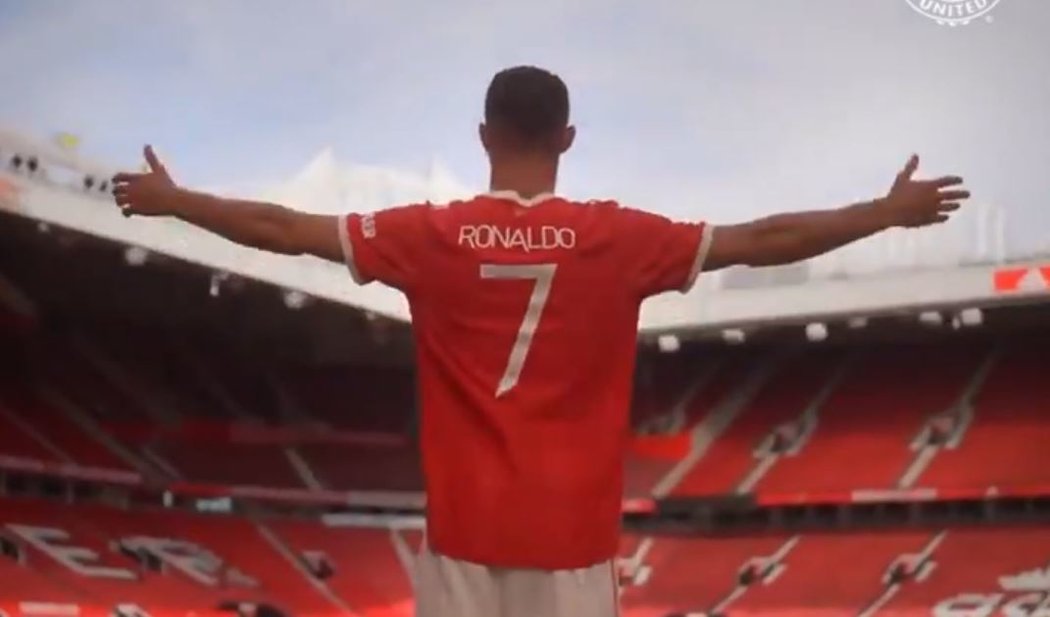 Cristiano Ronaldo je zpátky na Old Trafford