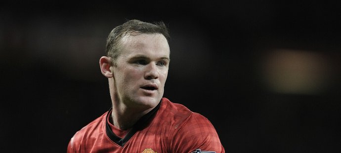 Wayne Rooney v dresu Manchesteru United