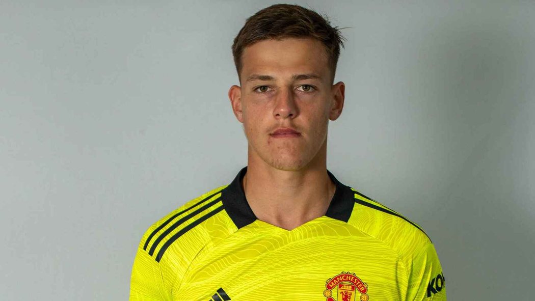 Talentovaný český brankář Radek Vítek zkouší prorazit v Manchesteru United