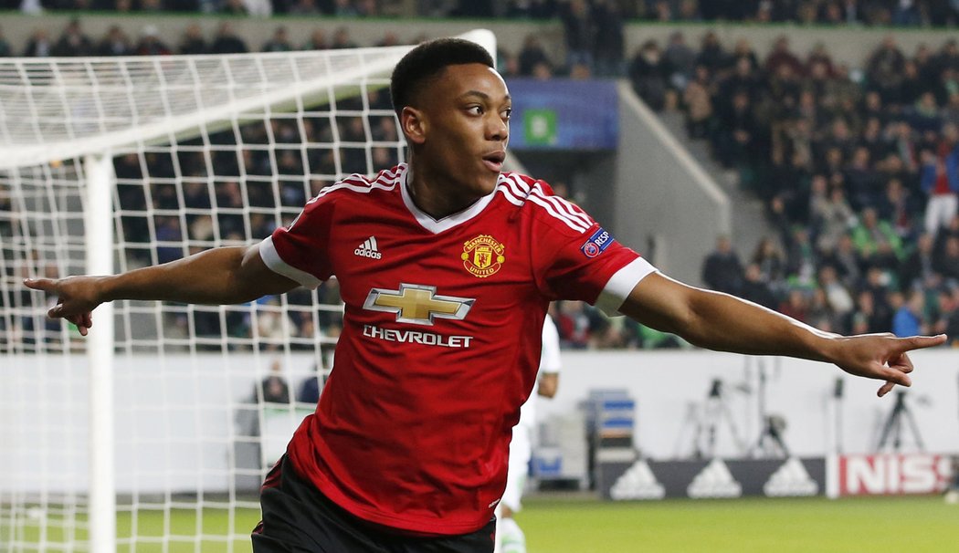 Anthony Martial se postaral o úvodní branku utkání