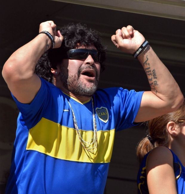 Maradona, to je hodně vášnivý chlapík. Maradona, to je hodně vášnivý chlapík.
