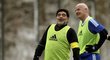 Diego Maradona si zahrál fotbal i s šéfem FIFA Giannim Infantinem