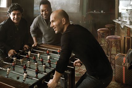 Maradona, Zidane, Pelé. Obrovská kvalita u stolního fotbálku