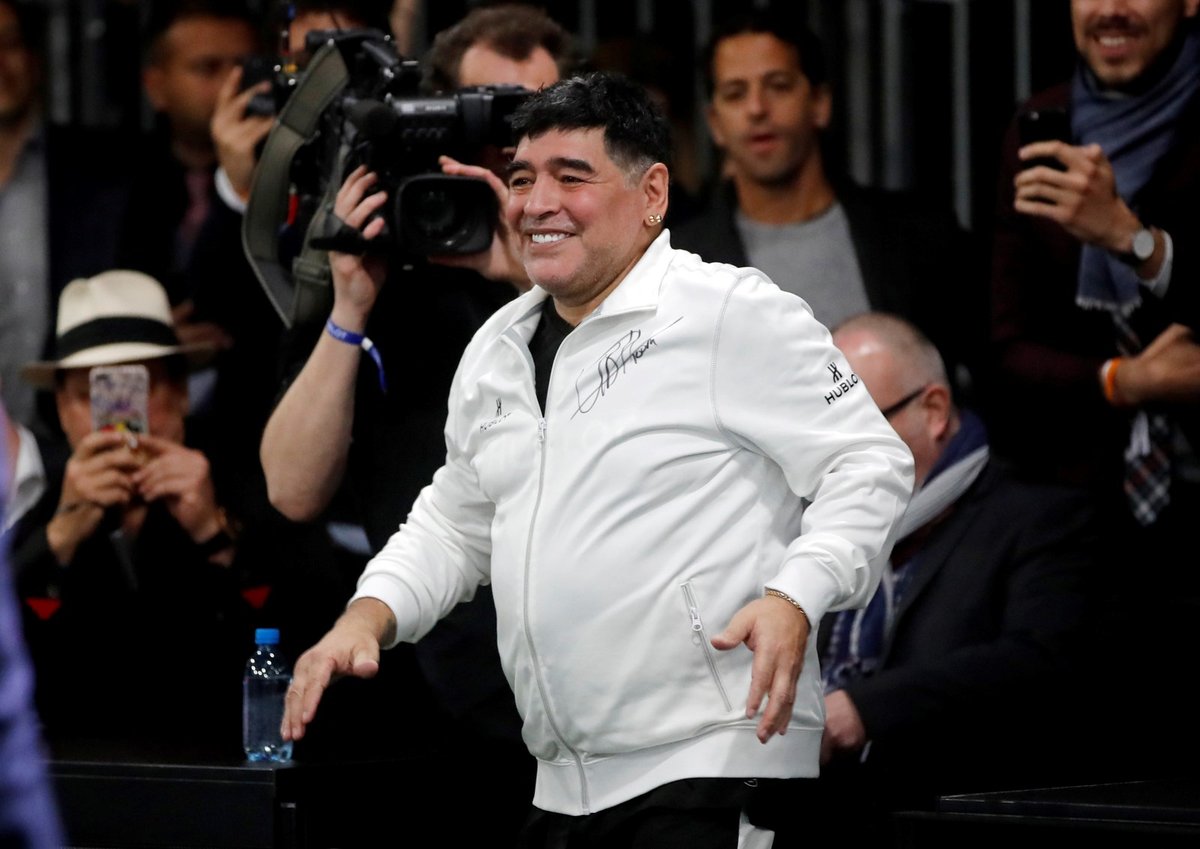Argentinská fotbalová legenda Diego Maradona bude předsedou běloruského klubu Dinamo Brest