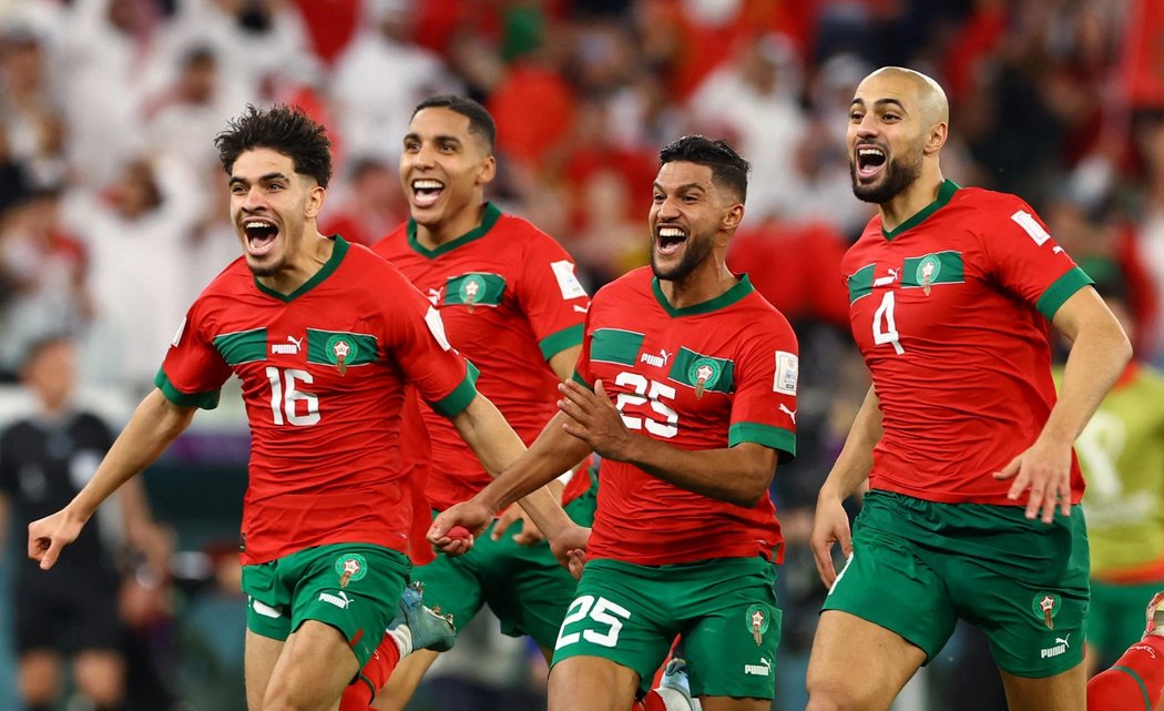 Po penaltovém rozstřelu vypukla marocká euforie