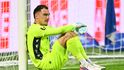Zklamaný brankář Baníku Martin Jedlička po prohře v Jablonci