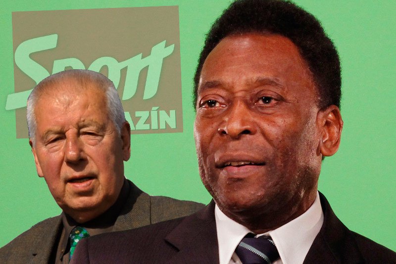 Nejvýznačnější gratulant Josefa Masopusta - legendární Pelé