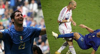 Naštvaný Materazzi o MS 2006: Zidane byl chráněn, mě Italové roztrhali