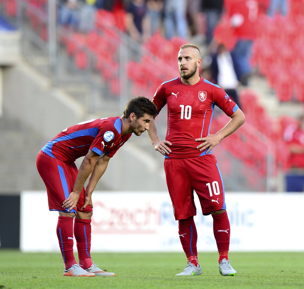 Michal Trávník i Jiří Skalák přišli do hry až ve druhém poločase.