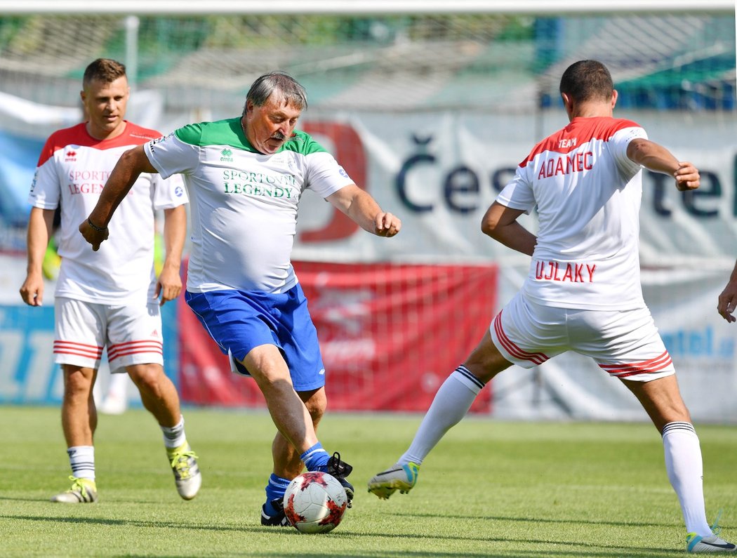 V Ďolíčku na Memoriálu Lukáše Přibyla samozřejmě nemohl chybět ani Antonín Panenka