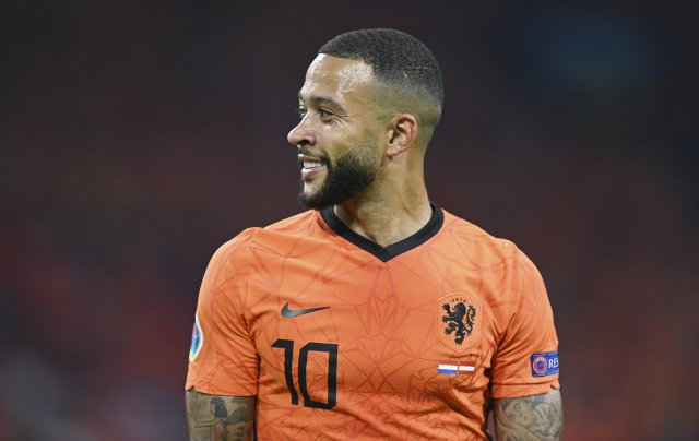 Memphis Depay v nizozemském dresu