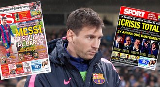 Totální KRIZE! Barcelonu opustily legendy, naštvaný Messi netrénoval