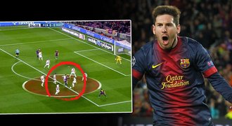 Neuvěřitelné! Messiho bránilo sedm hráčů, stejně dal dva góly
