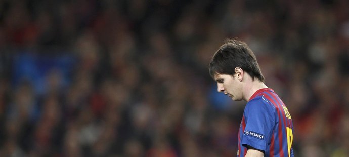 Zklamaný Lionel Messi. Proti Chelsea selhal, neproměnil penaltu