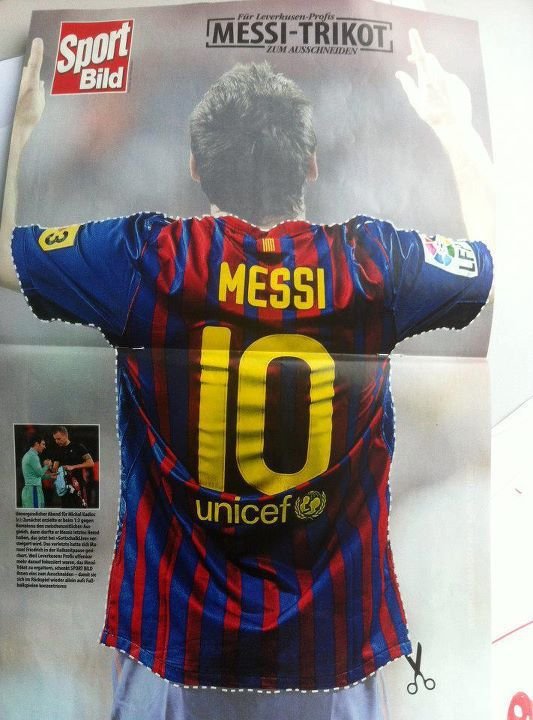 Vtípek Sportbildu: Tenhle Messi je pro všechny, stříhat začněte vpravo dole