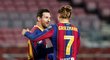 Lionel Messi a Antoine Griezmann, dvě největší hvězdy současné Barcelony