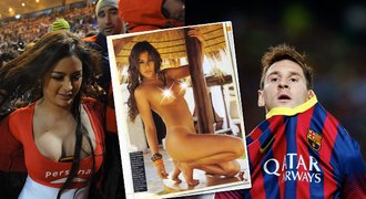 Prsatá fanynka Larissa šokuje: Messi mi nabízel peníze za sex!