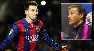 Messi s Enriquem se pohádali, potvrdil obránce Barcy. K čemu došlo?