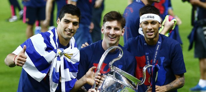 Suárez, Messi a Neymar znamenají obrovskou ofenzivní sílu Barcelony