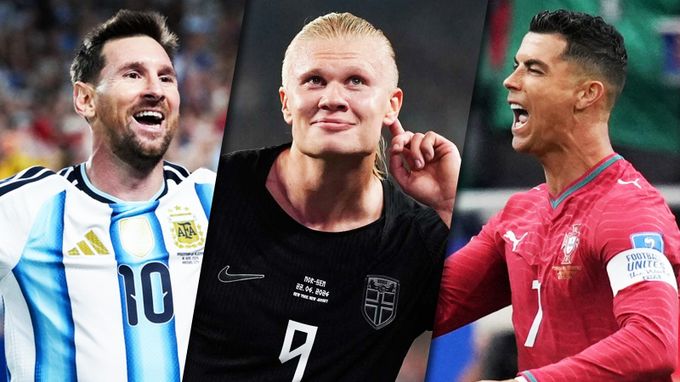 Šampionát hvězd: Messi velí armádě, sprinter Haaland. Ronaldo vyloženě čeká, říká Hubník Šampionát hvězd: Messi velí armádě, sprinter Haaland. Ronaldo vyloženě čeká, říká Hubník