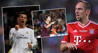 Ribéry se naštval na novináře: Ronalda a Messiho chcete víc než mě!