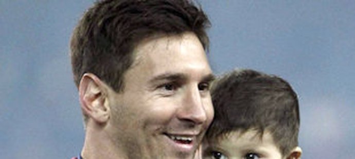 Lionel Messi a jeho partnerka pořídili tříletému Thiagovi (na snímku) dalšího sourozence