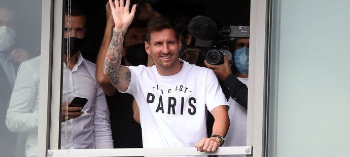 Lionel Messi je v Paříži