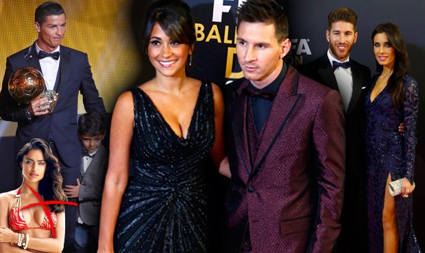 Lionel Messi přišel na vyhlášení Zlatého míče s partnerkou Antonellou Roccuzzo, Cristiana Ronalda doprovázel malý syn