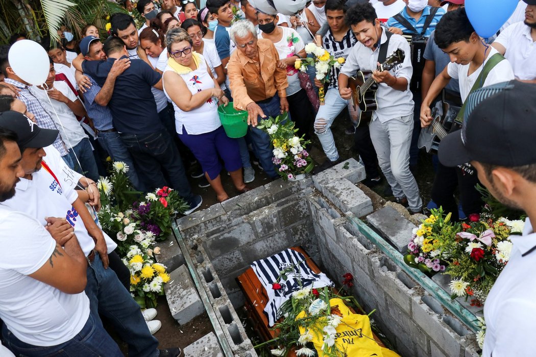 Pohřeb Alexandera Martíneze