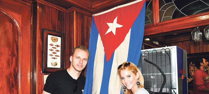 Michal Kadlec s přítelkyní Nicole byli na první dovolené na Kubě. Nezapomenutelný zážitek, rozplývají se oba